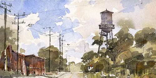 \u201cSketchbook to Studio in Watercolors\u201d with International Artist Iain Stewart