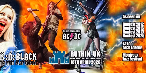 BACK:N:BLACK @ Ruthin Town Hall, Ruthin, UNITED KINGDOM