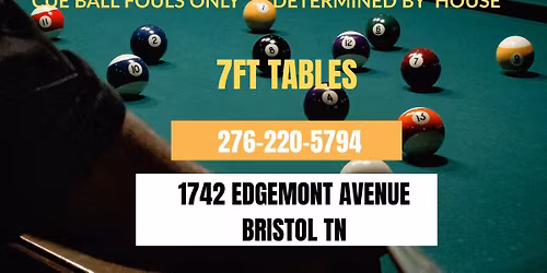 9 Ball Chip Tournament - Blind draw doubles