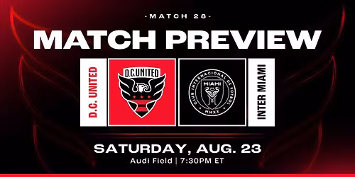 Inter Miami CF vs. D.C. United