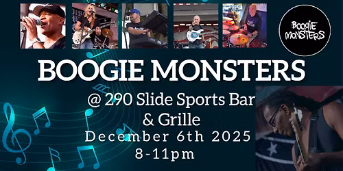 Boogie Monsters @ 290 Slide Sports Bar & Grille