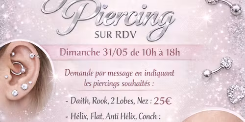 La f\u00eate des piercings \ud83c\udf89