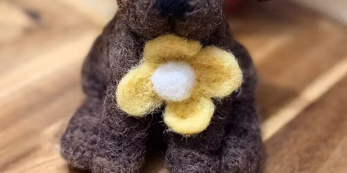 Needle Felting Workshop "Spring Pup"