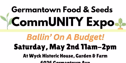 Germantown Food & Seeds CommUNITY Expo