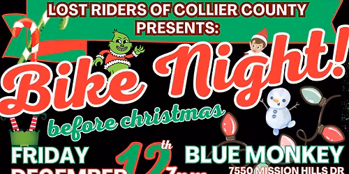 Bike Night Before Christmas