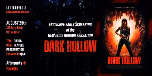 DARK HOLLOW | Indie Horror Feature Sneak Preview Screening