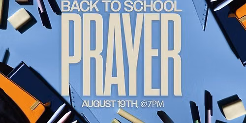 Back To School Prayer