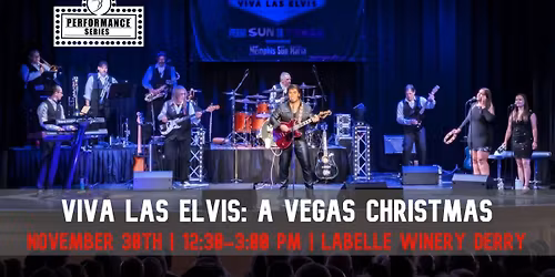 Viva Las Elvis: A Vegas Christmas Concert (LaBelle Winery - Derry, NH)