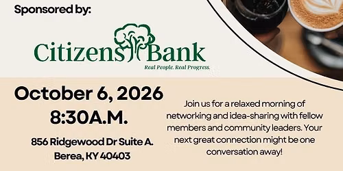 Citizens Bank- Berea Coffee and Conversation