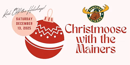 Christmoose with the Mainers