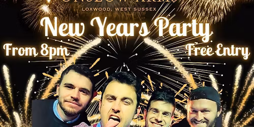 New Year\u2019s Eve Party at The Onslow Arms!