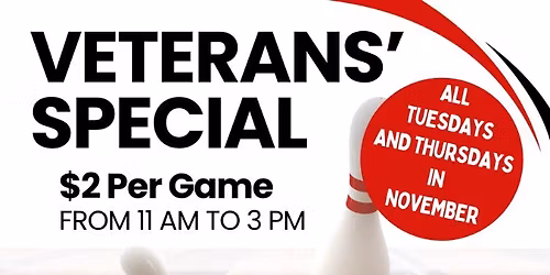 Bowling Veterans' Special