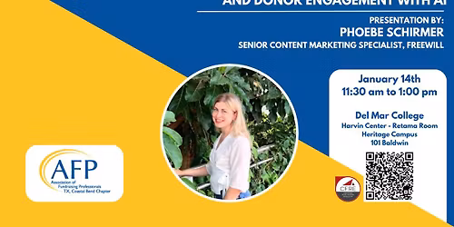 Lunch & Learn: Unlocking Fundraising Potential and Donor Engagement with AI