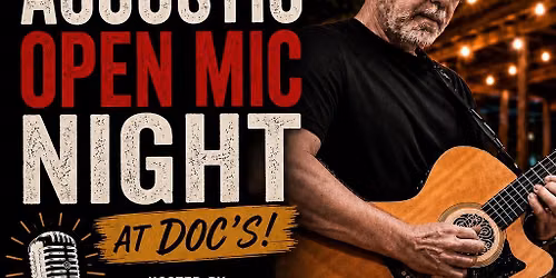 Acoustic Open Mic with David Thornton