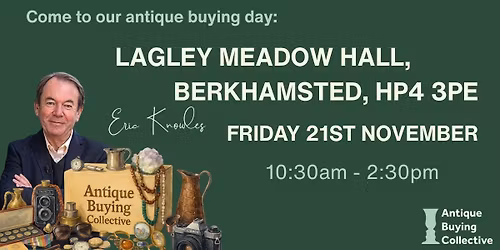 \ud83c\udf89 Antique & Jewellery Buying Event with Eric Knowles \u2013 Coming to Your Area! \ud83c\udf89