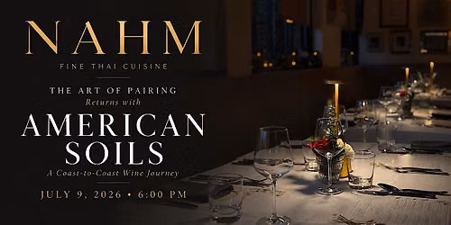 The Art of Pairing Featuring American Soils