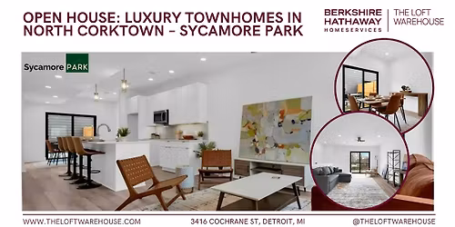 Open House: Luxury Townhomes in North Corktown \u2013 Sycamore Park