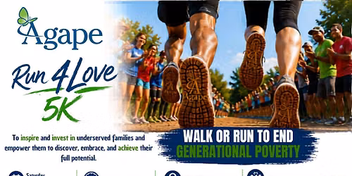 Agape's Run 4 Love 5K | 2026