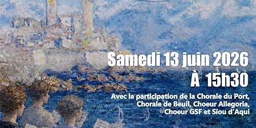 "Voyage musical en Italie" - Concert d'Aqui d'Aia