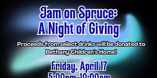 Jam on Spruce: A Night of Giving