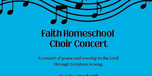 Faith Homeschool Choir Concert