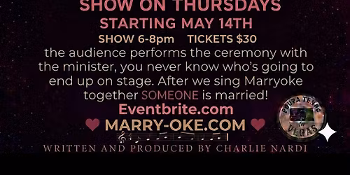MARRY-OKE WEDDING SHOW