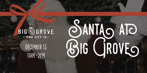 Santa at Big Grove