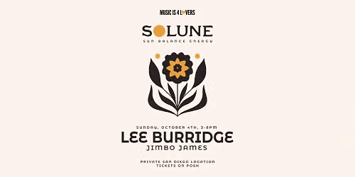 SOLUNE ft LEE BURRIDGE
