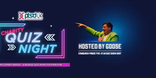 PTSD UK Charity Quiz Night \u2013 Hosted by Premier Quizmaster Goose