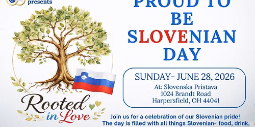 Proud To Be Slovenian Day