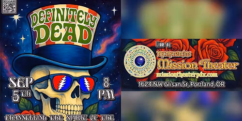 Definitely Dead Live at Mission Theater in Portland OR