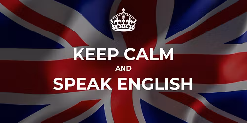 Keep Calm & Speak English