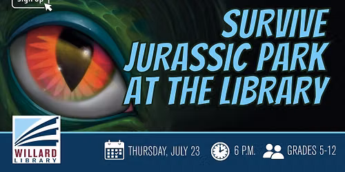Survive Jurassic Park at the Library