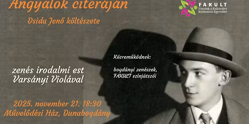 Angyalok citer\u00e1j\u00e1n - Dsida Jen\u0151 k\u00f6lt\u00e9szete