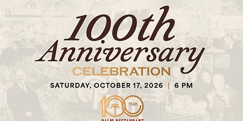 The Palm's 100th Anniversary Wine Dinner - Atlantic City