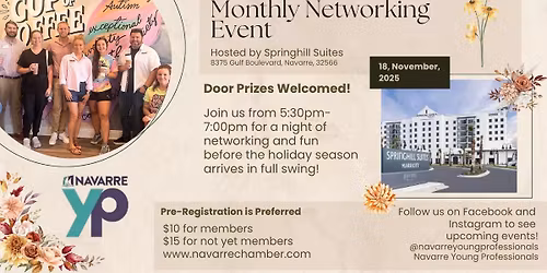 Navarre Young Professionals Monthly Networking