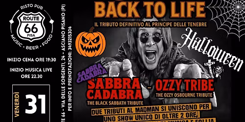 \ud83d\udd78\ufe0f\ud83c\udfb8 HALLOWEEN NIGHT \u2013 OZZY BACK TO LIFE \ud83c\udf83\ud83d\udc79