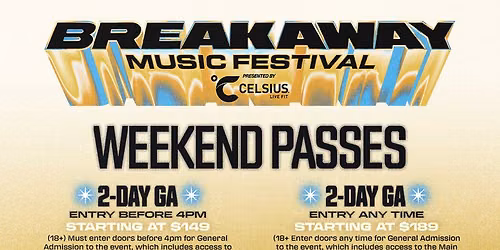Wat3r Fest - 2 Day Pass