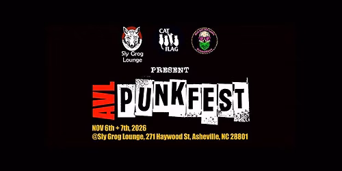 AVL Punkfest 2026 (Day 2) Nov. 7th