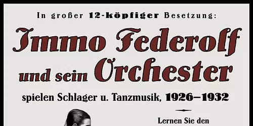 Immo Federolf u. s. Orchester & \u201eOne-Step\u201c Tanzkurs