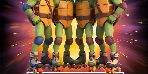 COWABUNGA ROLLER SKATE! \ud83d\udc22\ud83d\udefc