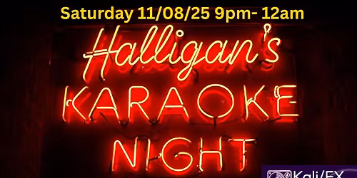 Karaoke Night at Halligan's Public House with DJ Andy of Kali\/FX