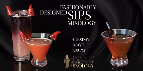 Fashionably Designed Sips Mixology Tasting - North Richland Hills