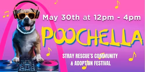 POOCHELLA - Stray Rescue's Community & Adoption Festival