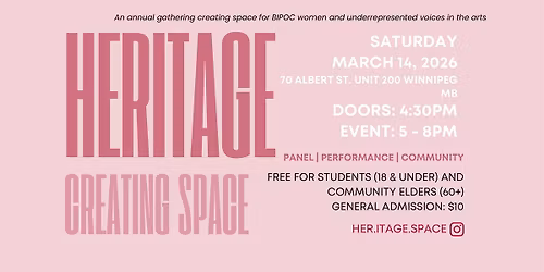 HERitage 2026 | Creating Space