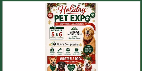 Holiday Pet Expo hosted by Fido's Companion