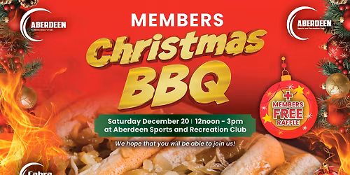 Members Xmas BBQ