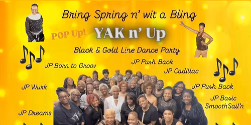 YAK Spring Bling Black n\u2019 Gold Party 