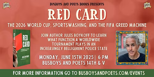 RED CARD | A Busboys and Poets Books Presentation