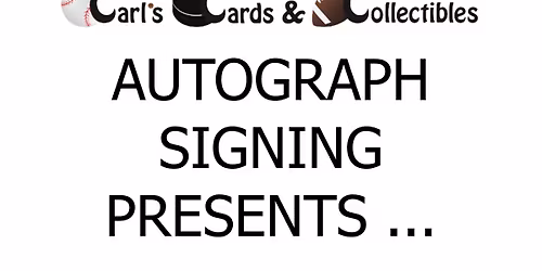 Phillie Phanatic's Best Friend Tom Burgoyne Autograph Signing!